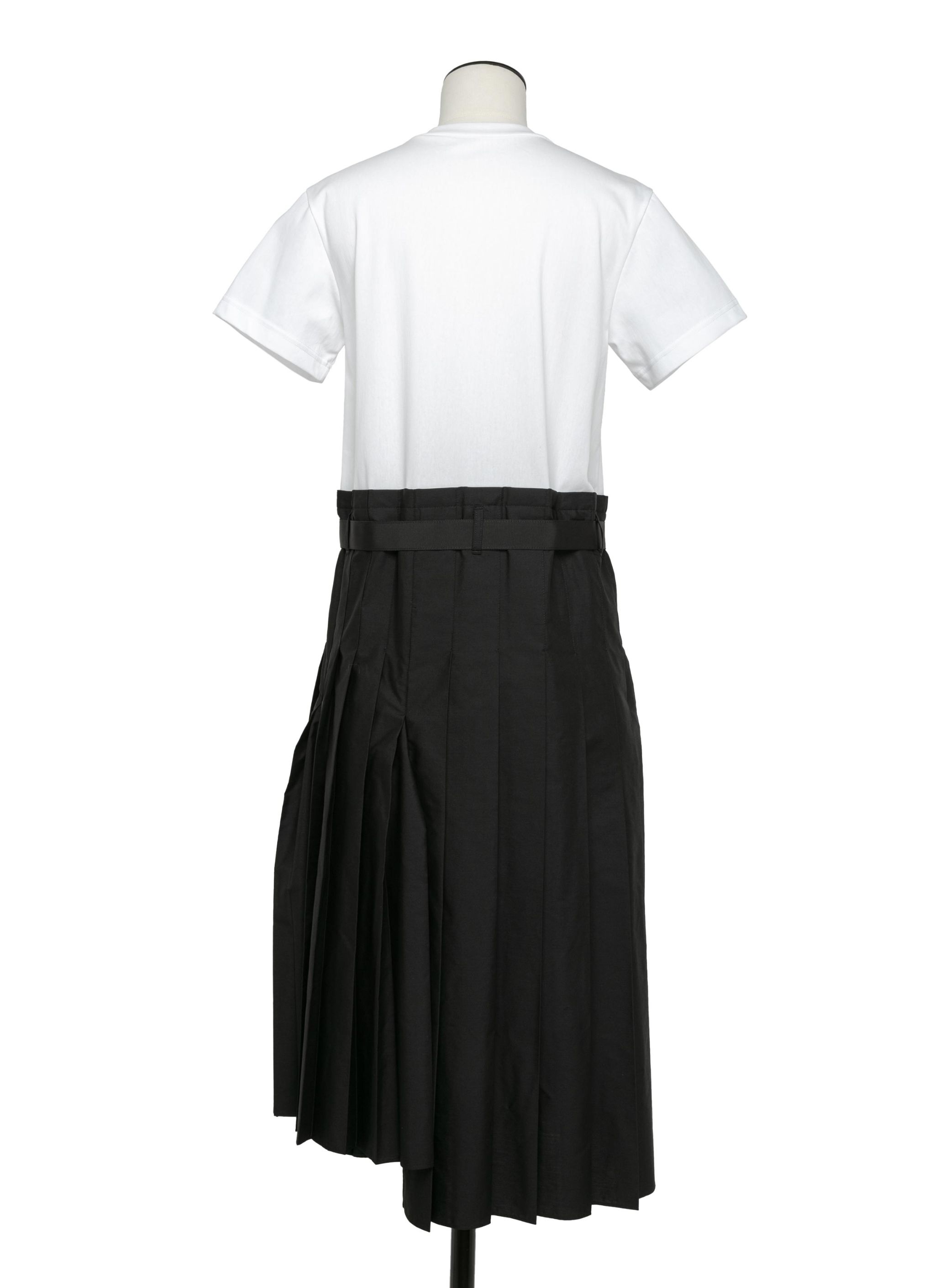 Cotton Poplin x Cotton Jersey Dress - 4