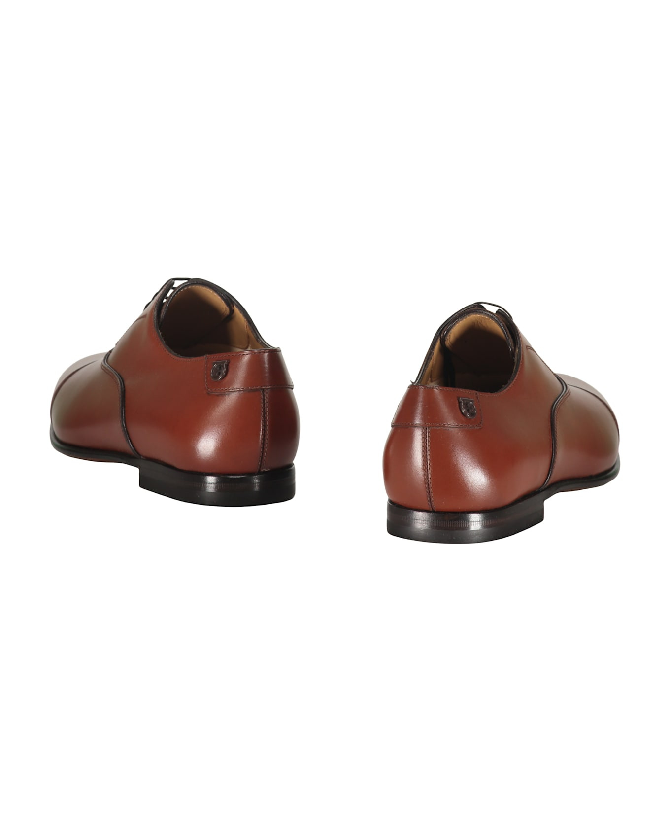 Leather Lace-up Shoes - 3