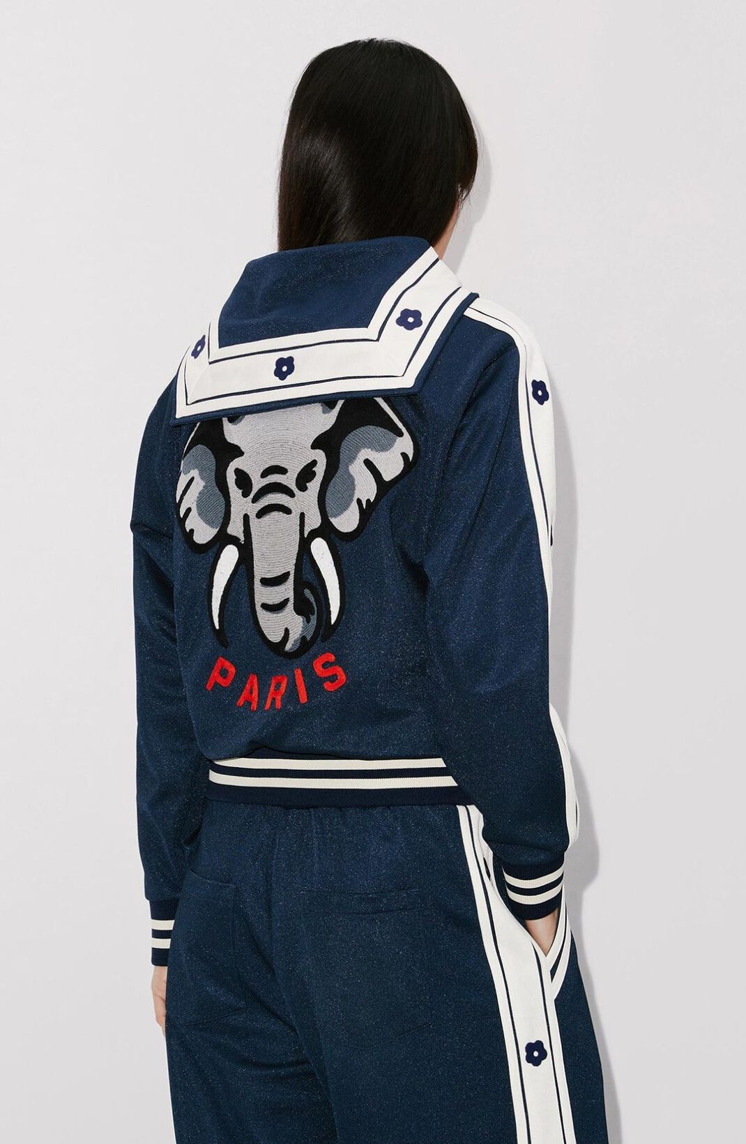 'KENZO Éléphant' sailor sweatshirt with zip - 5