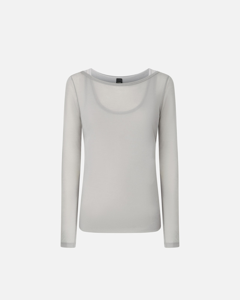 LIGHTWEIGHT GAUZE JERSEY SWEATER 와 LONG SLEEVES - 1