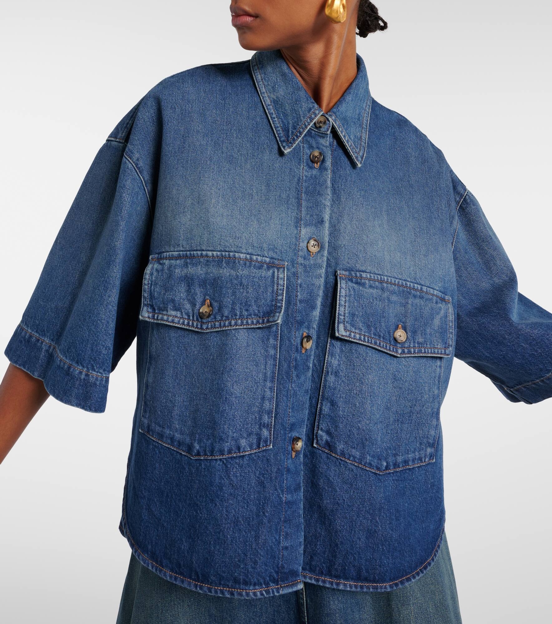 Mahsha denim shirt - 5