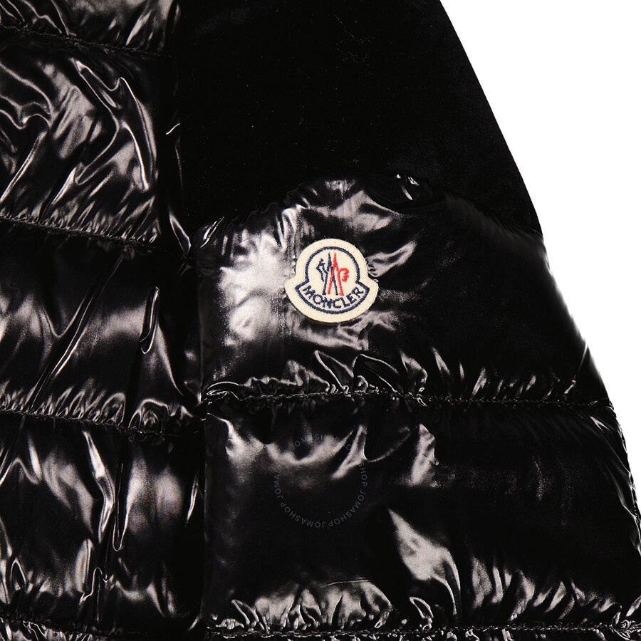 Moncler Ladies Black Celepine Quilted Short Down Jacket - 7