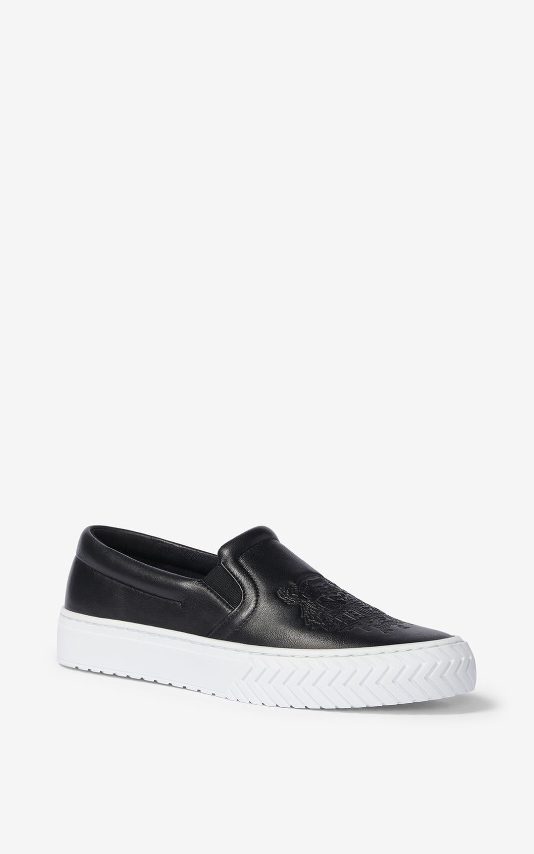 K-Skate leather sneakers without laces - 3