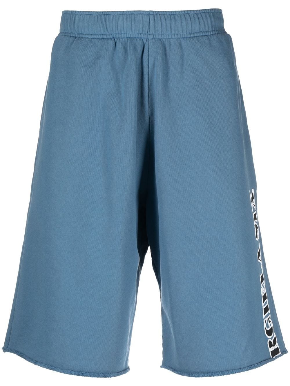 logo-print cotton track pants - 1