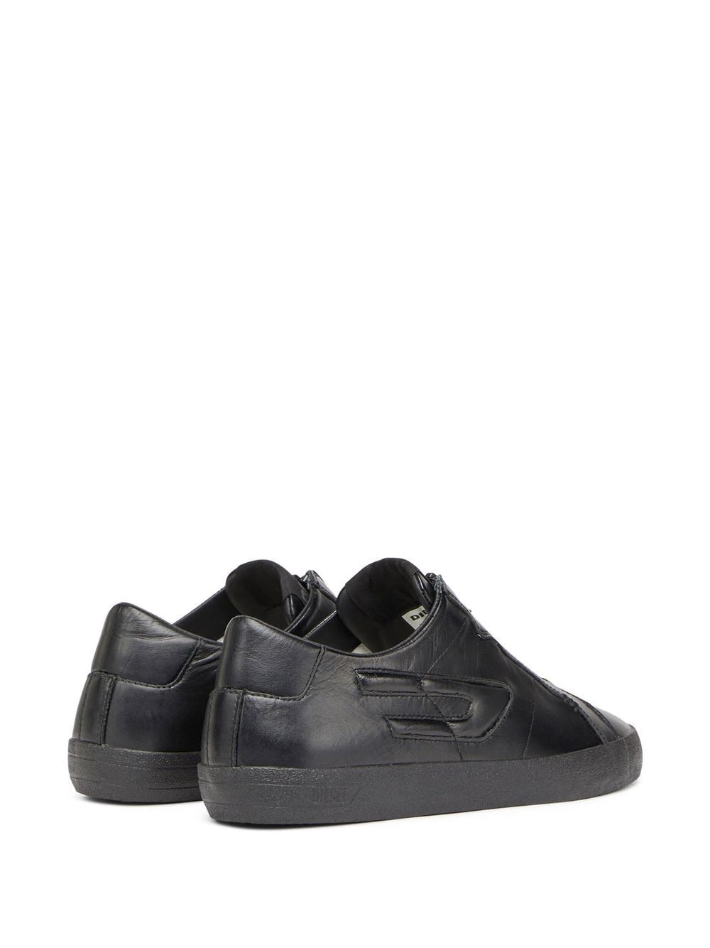 S-Leroji Zip Low leather sneakers - 3