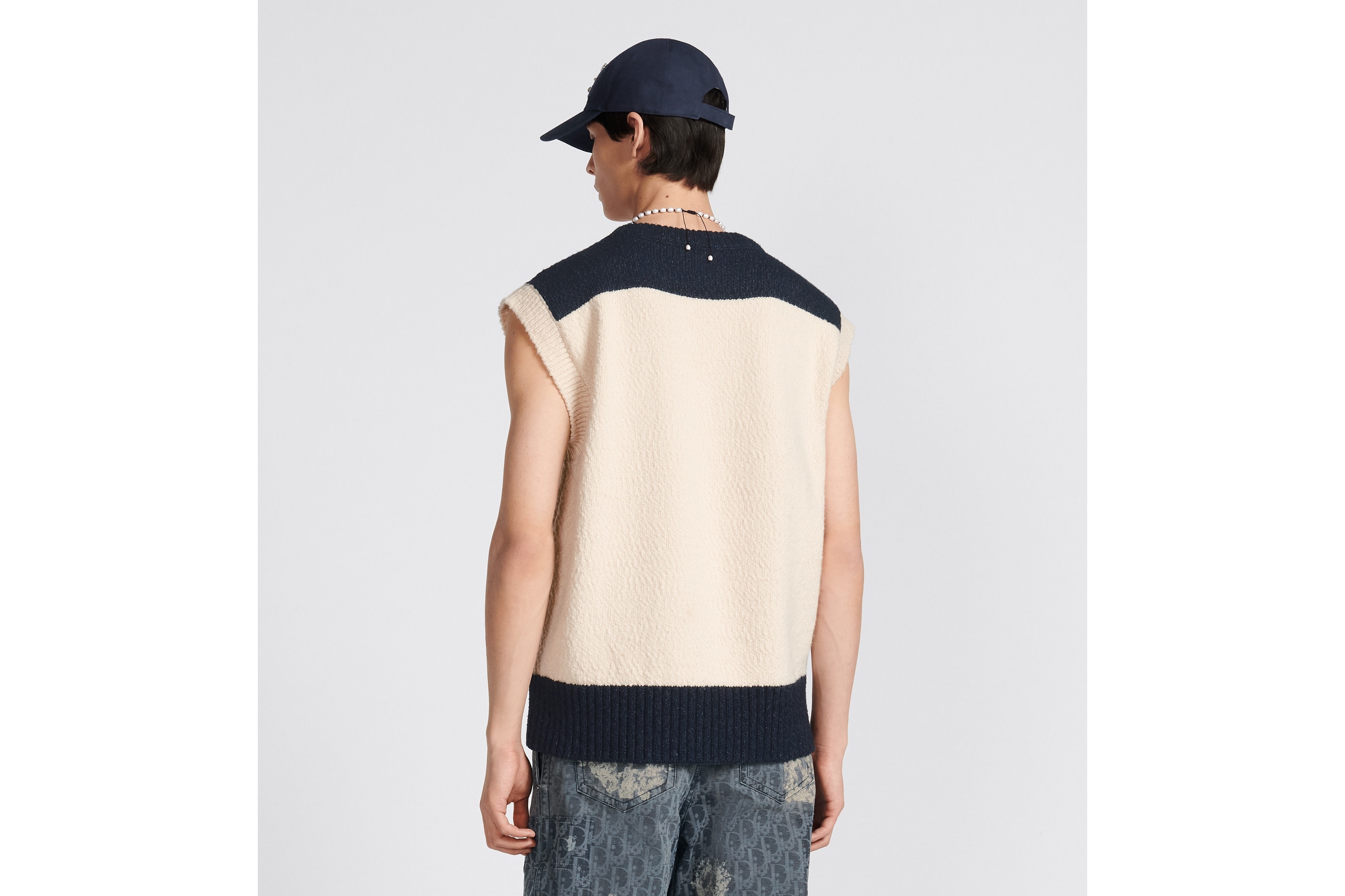 DIOR TEARS Sleeveless Sweater - 6