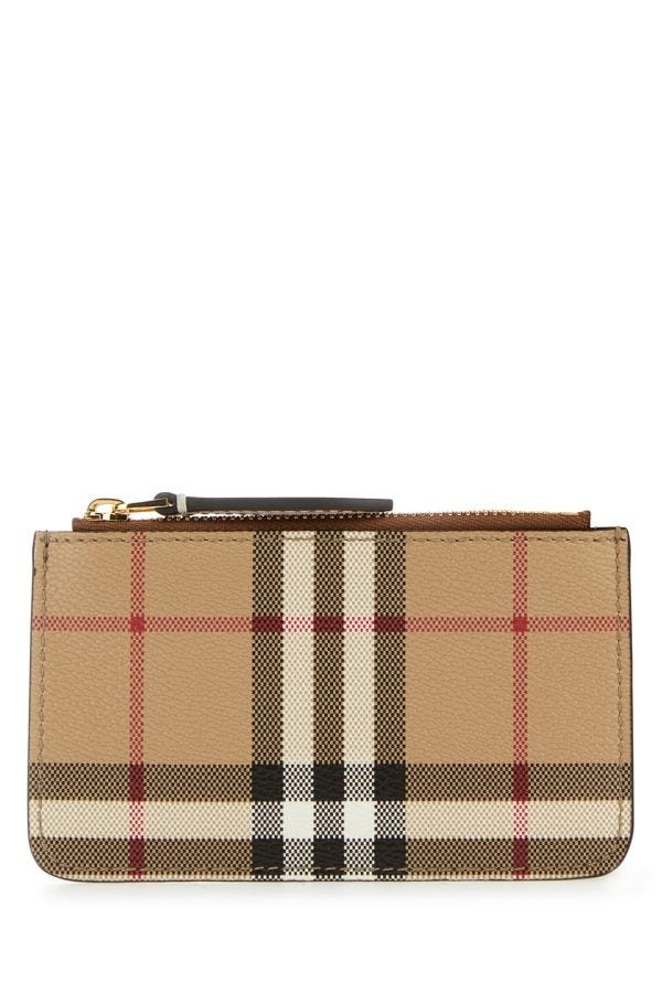 BURBERRY WOMAN Printed Canvas Coin Purse - 1