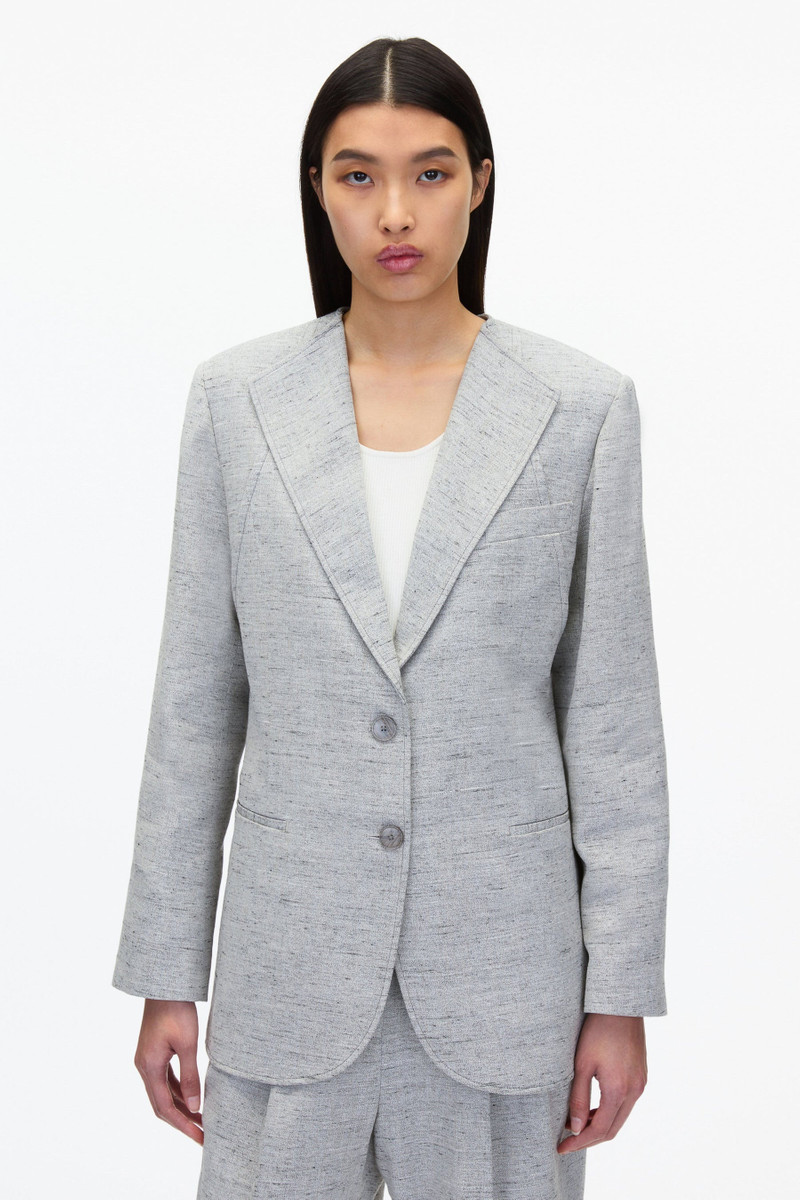 3.1 Phillip Lim Collarless Relaxed Blazer outlook