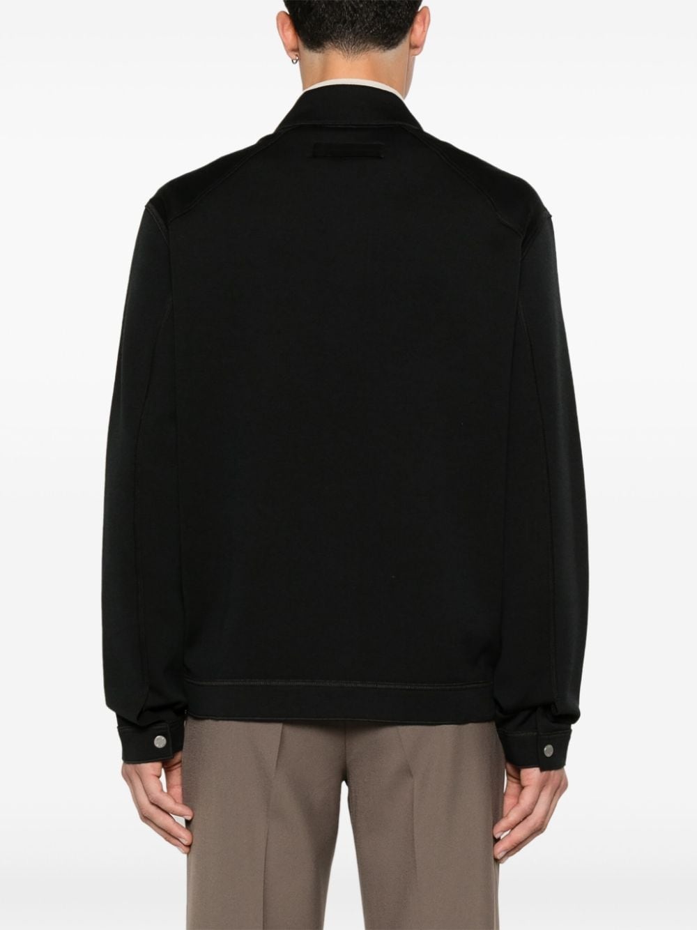 jersey shirt jacket - 4