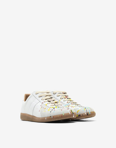 Maison Margiela Replica paint drop sneakers outlook