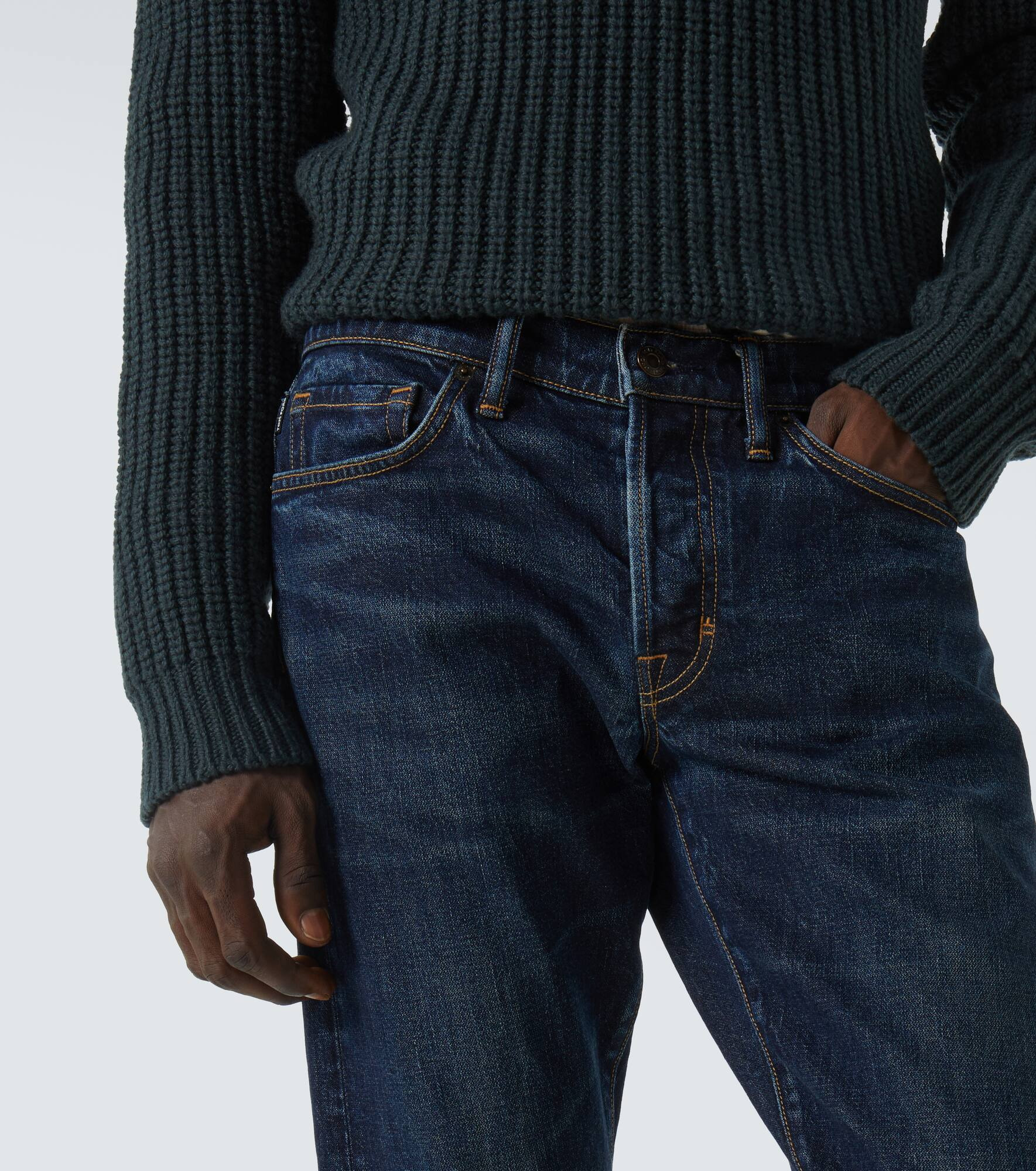 Faded slim jeans - 5