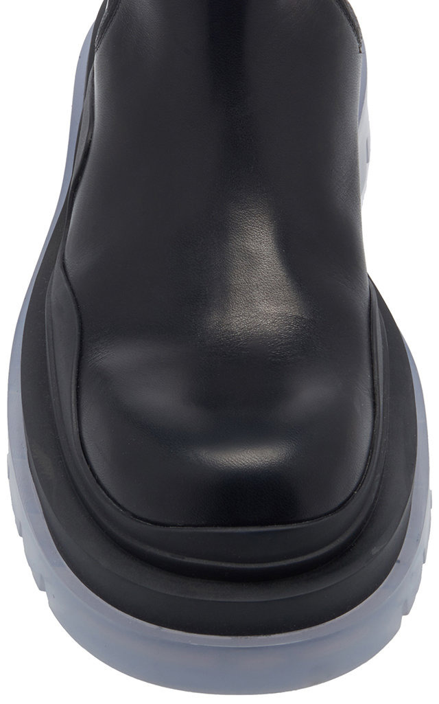 The Tire Leather Boots black - 6