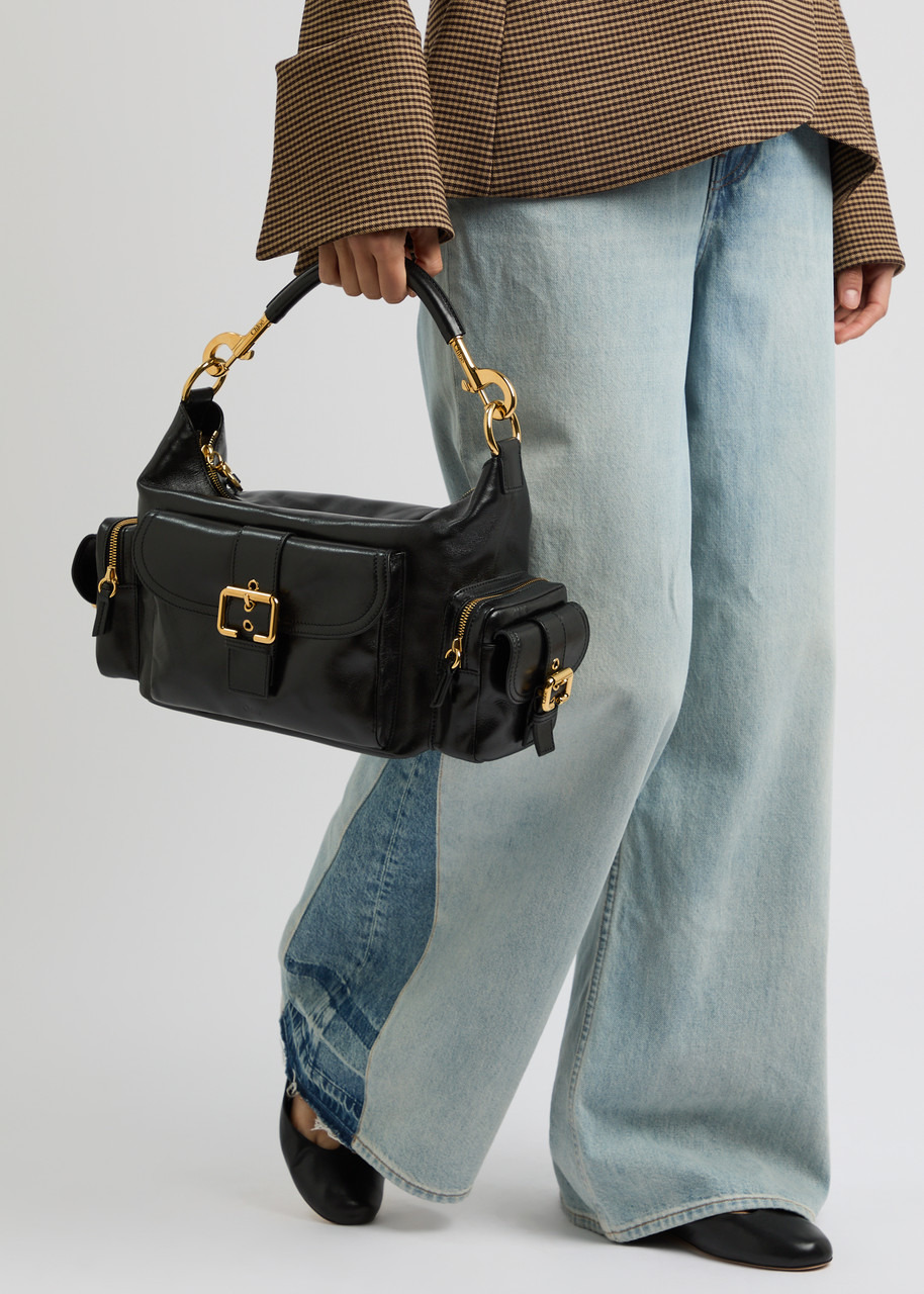 Chloe Large Glossed Leather Camera bag - 5