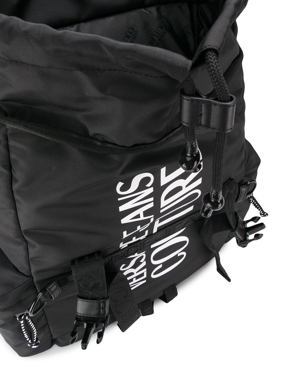 printed logo backpack - 5