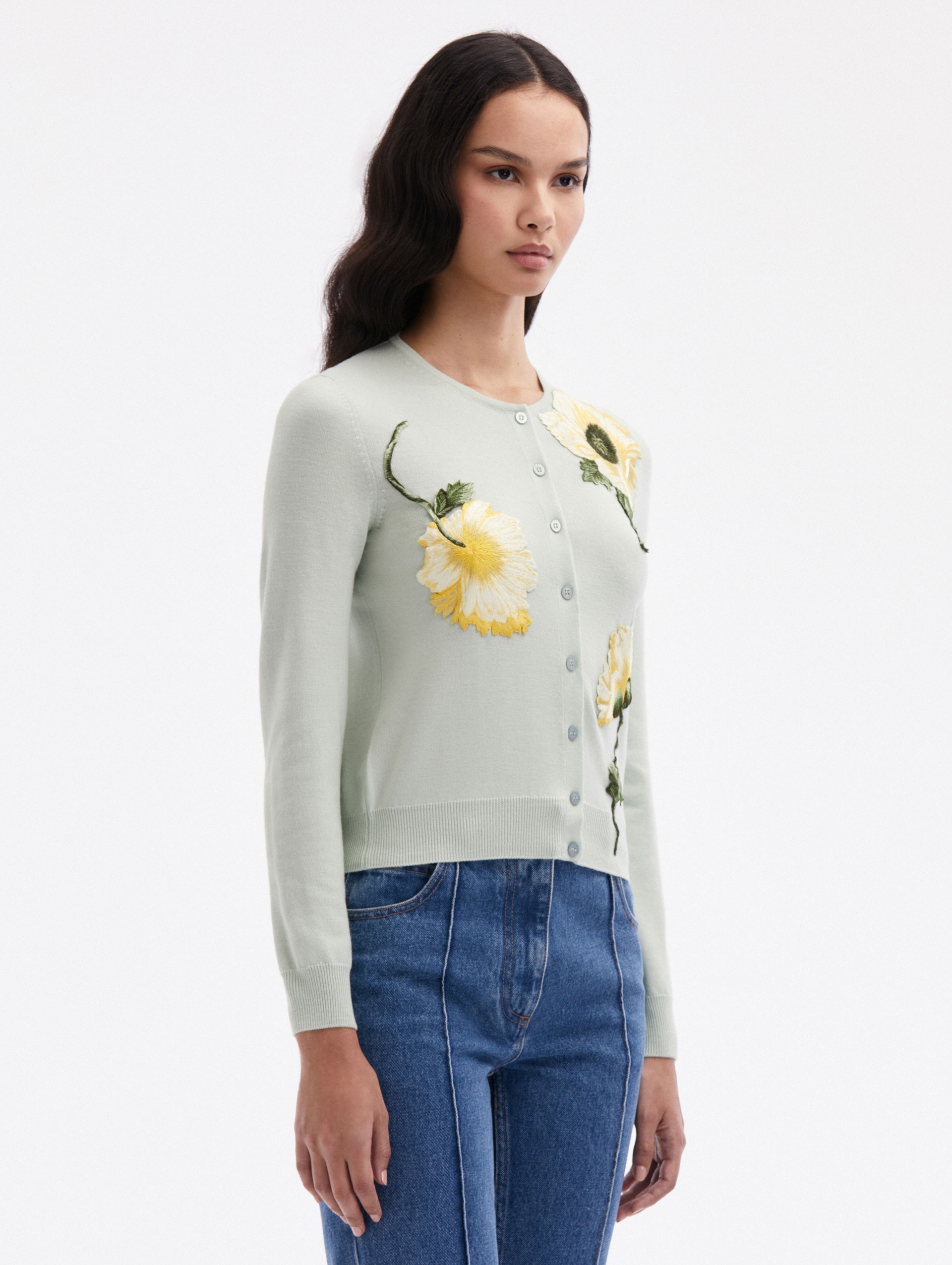 POPPY THREADWORK CARDIGAN - 4
