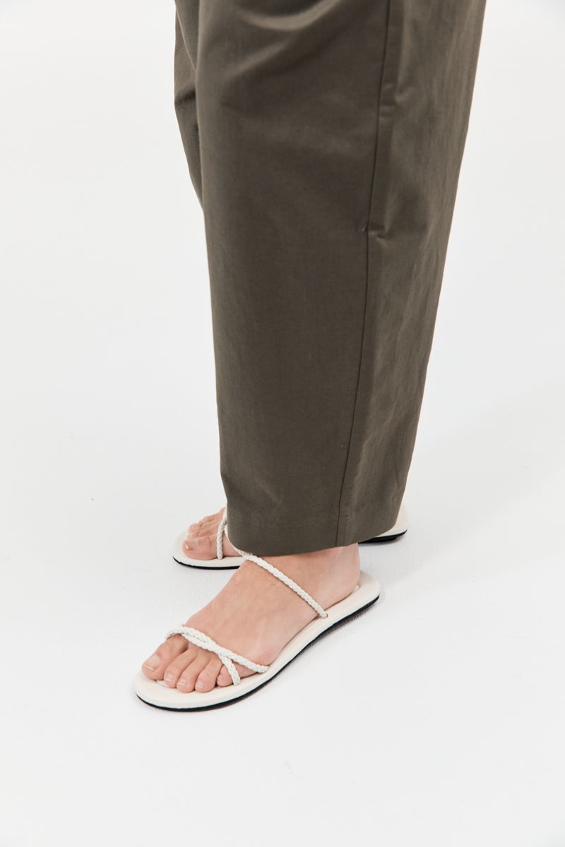 Woven Rope Slide - Off White - 5
