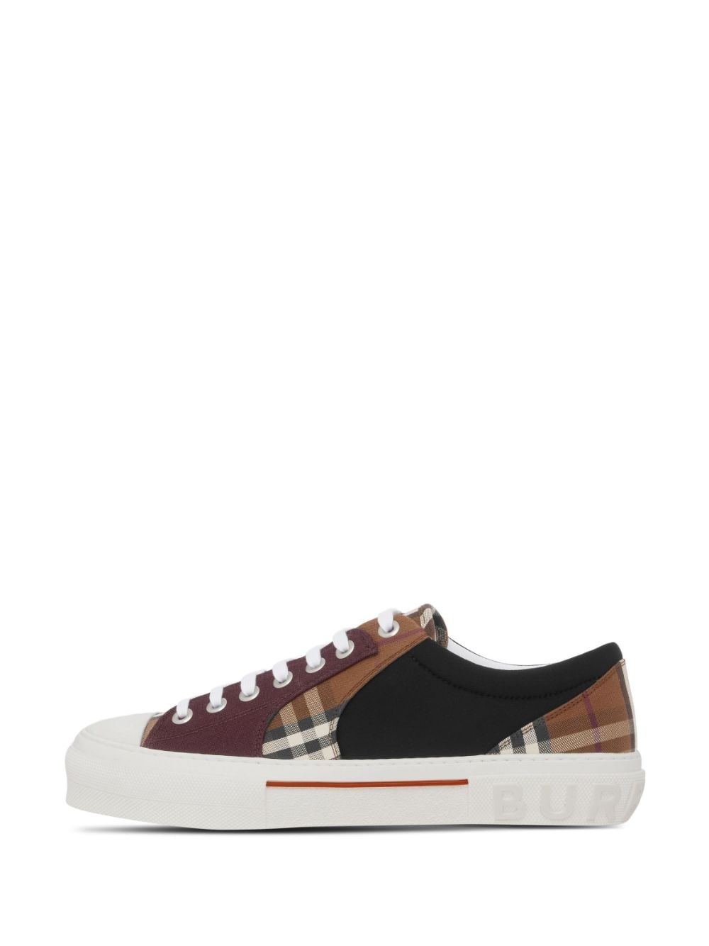 Vintage Check patchwork sneakers - 6