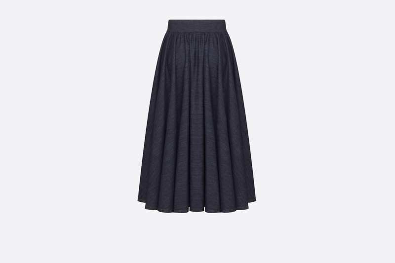 Buttoned Mid-Length Skirt 6
