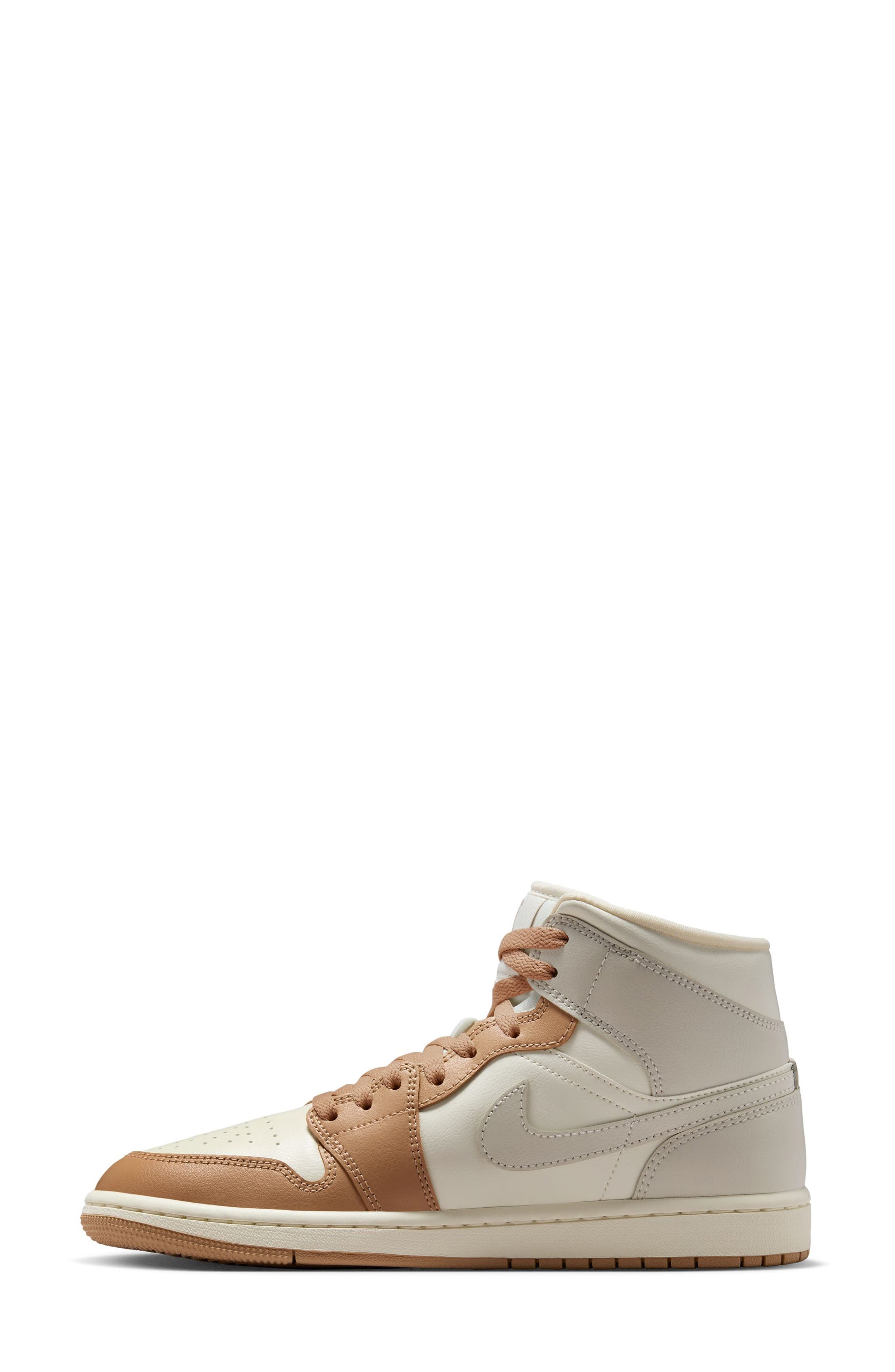 Air Jordan 1 Mid Sneaker in 118 Palivr/ltowbr at Nordstrom - 6