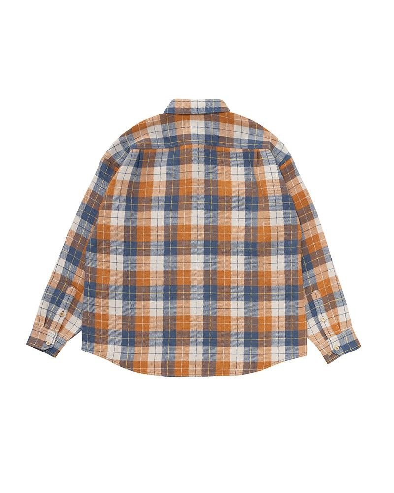 visvim LUMBER CHECK L/S ORANGE outlook
