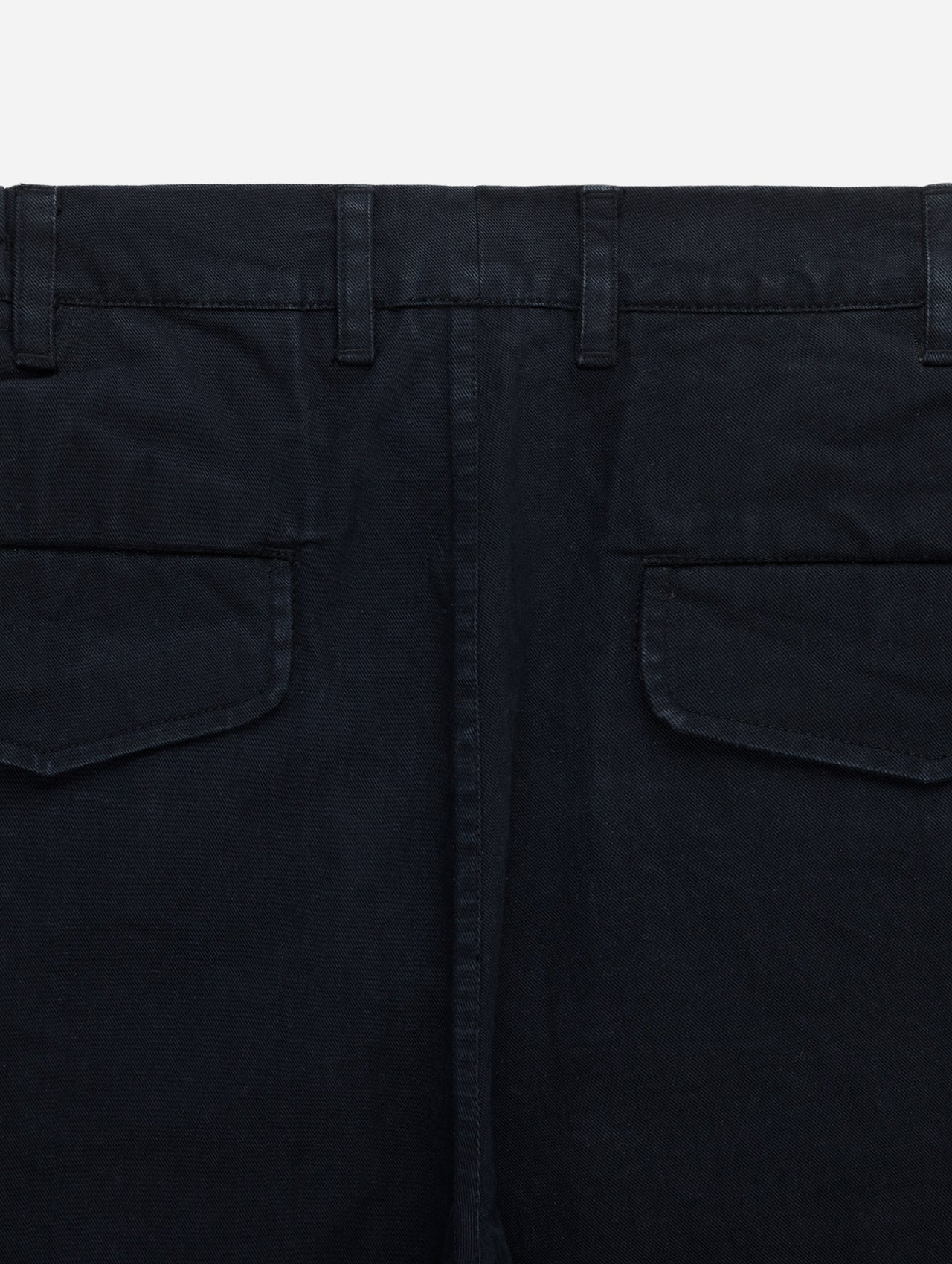 Cargo Pant - Black Washed Twill - 8