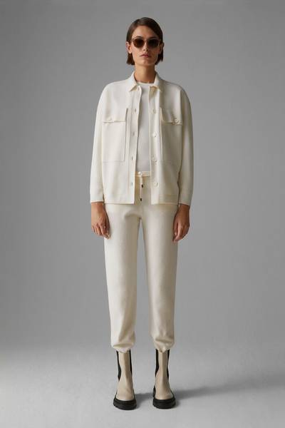 BOGNER Linna Knitted pants in Off-white outlook