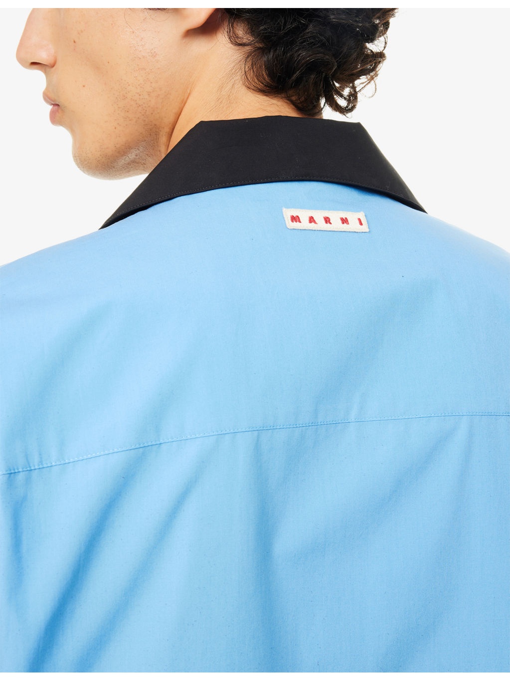 Graphic-Print Boxy-Fit Cotton Bowling Shirt - 5
