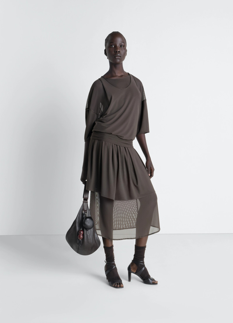 Lemaire DOUBLE LAYER DRESS IN MESH outlook
