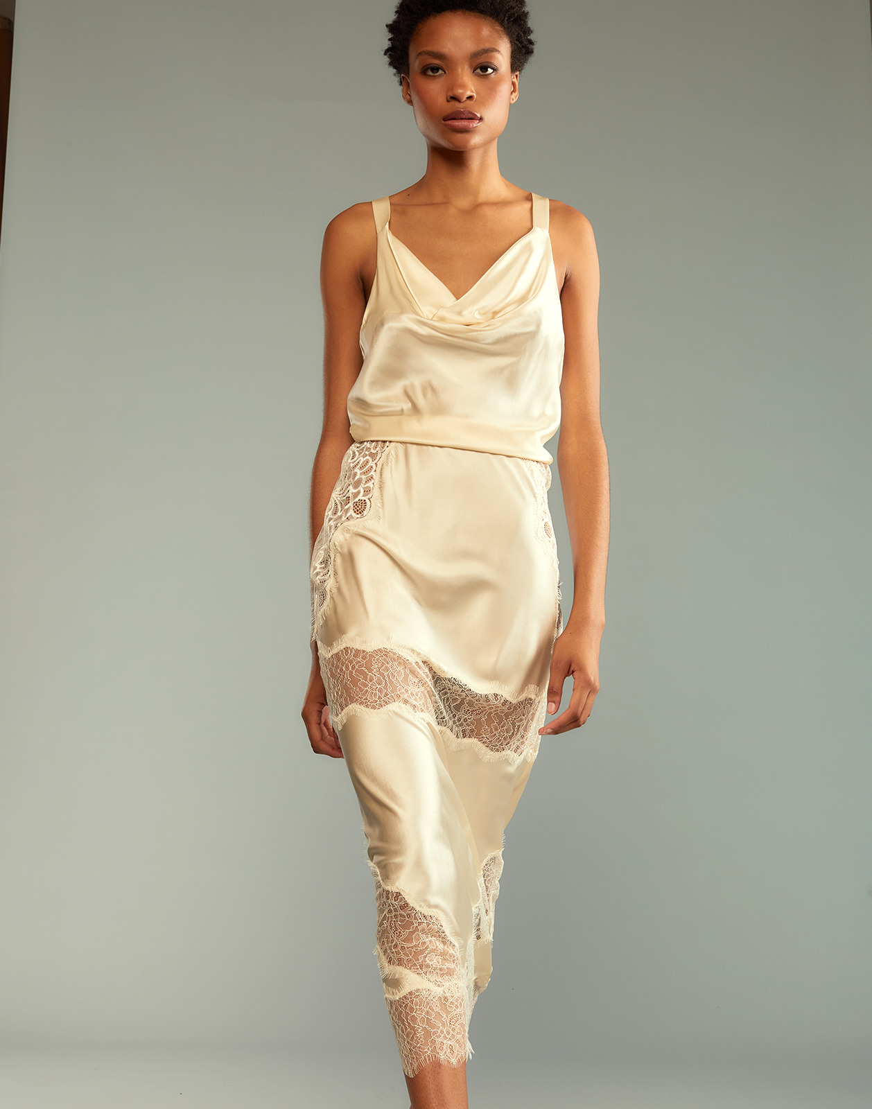 Lya Silk Skirt - 4