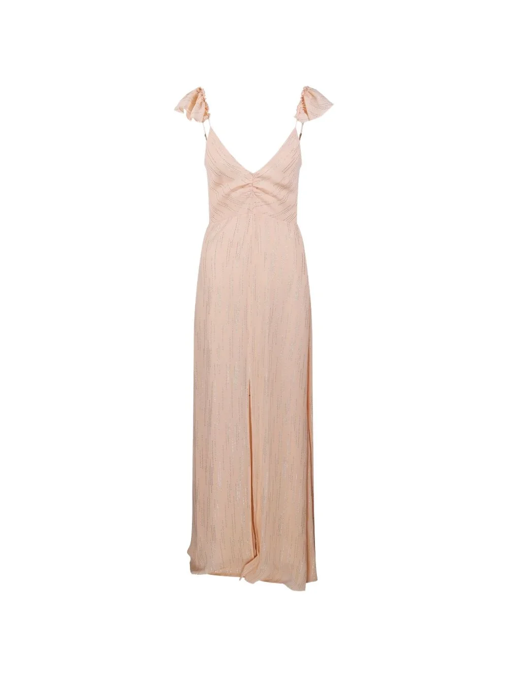 Les Fils d'Argent ruffled maxi dress - 1