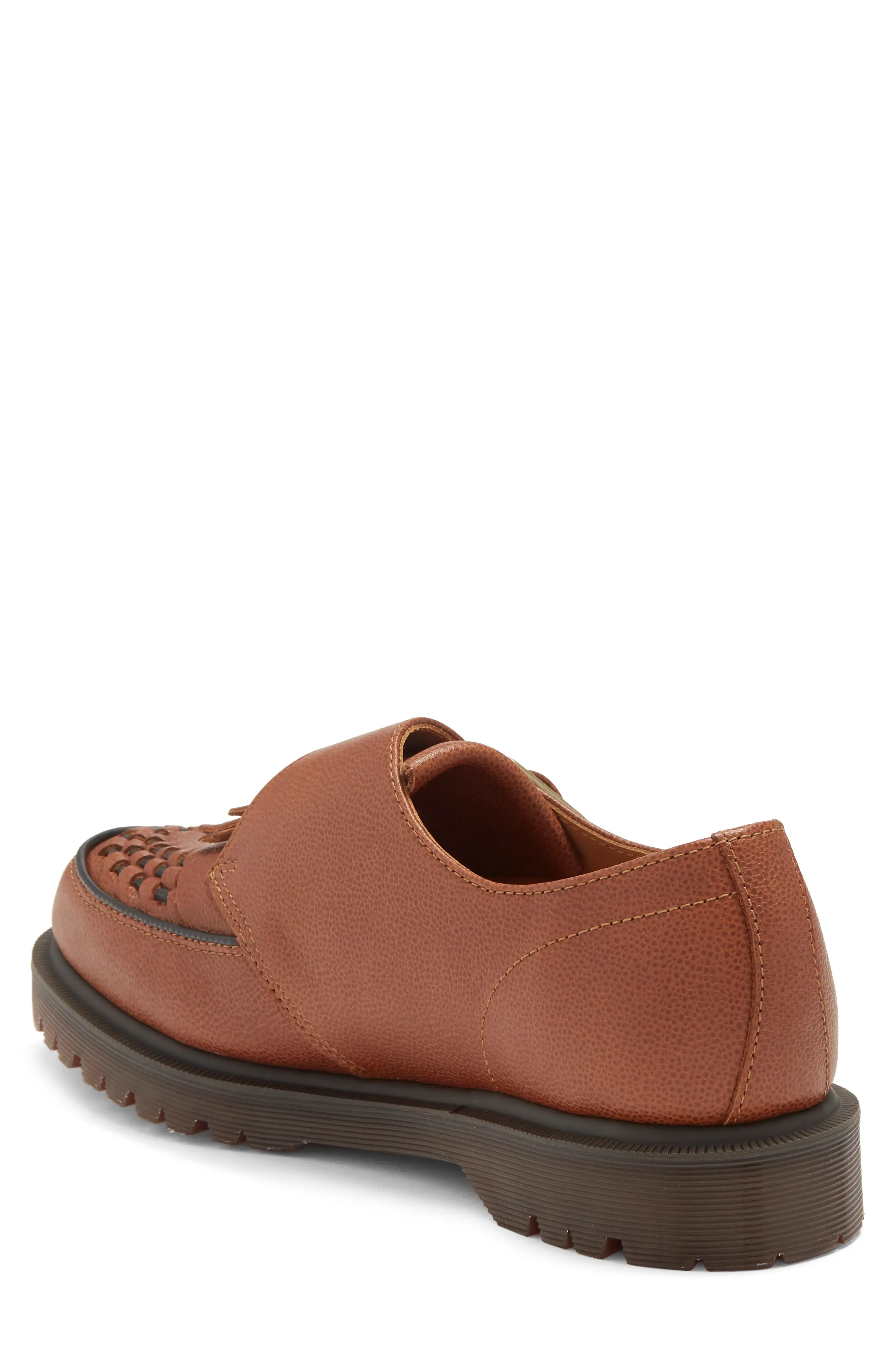 Martens Ramsey Westminster Kiltie Monk Strap Creeper Shoe