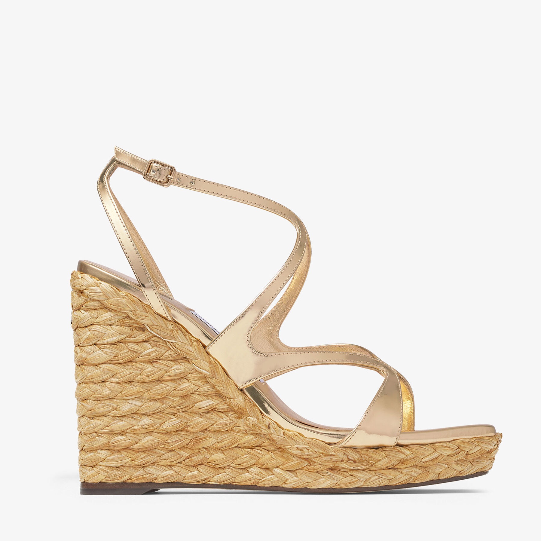 Ayla 110
Gold Metallic Leather Wedge - 1