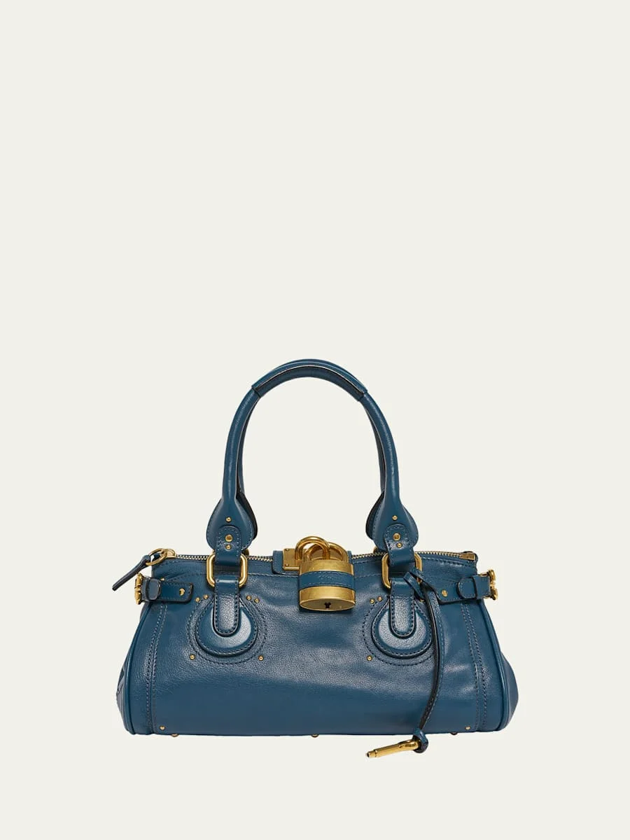 Paddington Padlock Shoulder Bag in Leather - 1