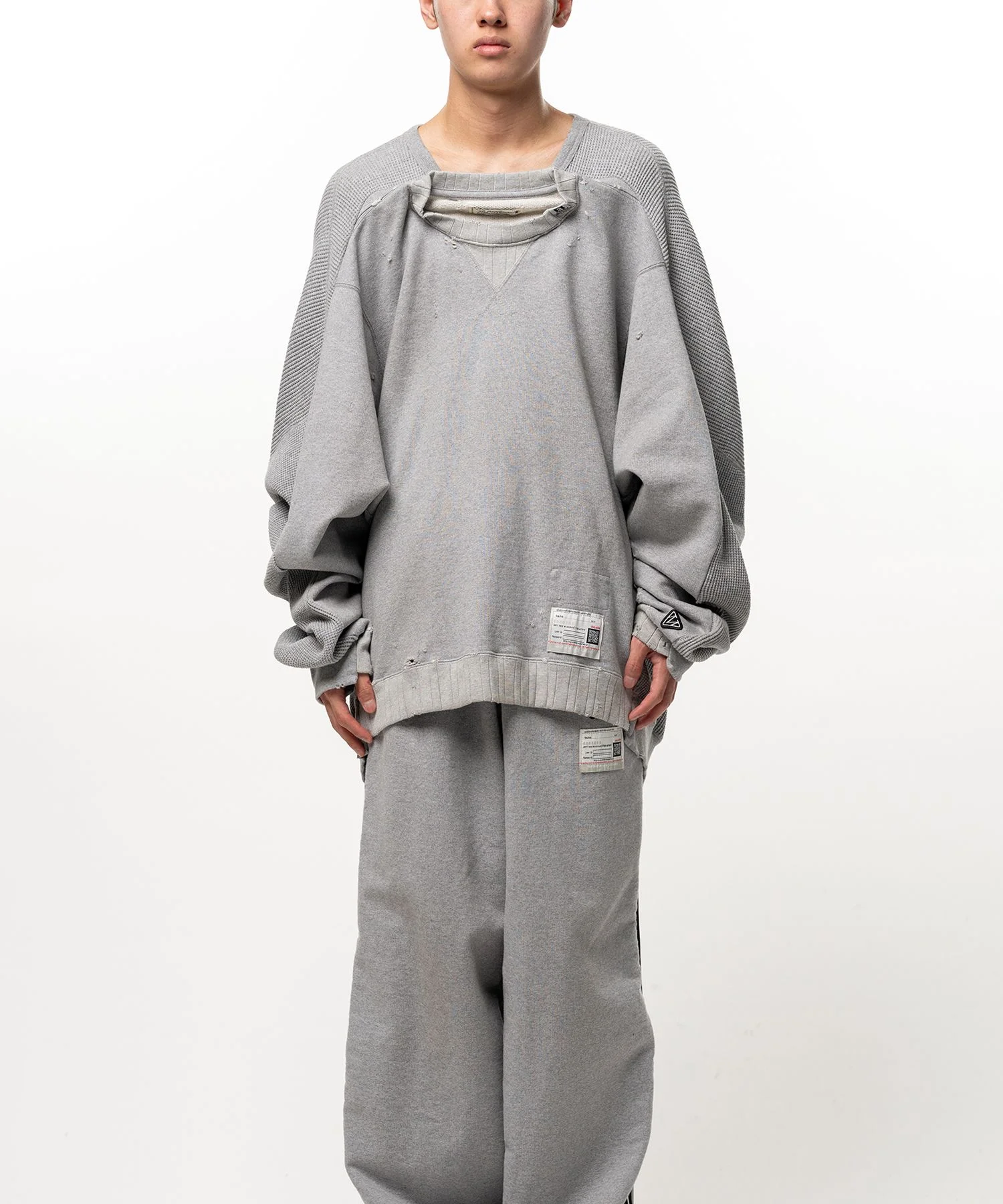 Thermal Pullover Combined Sweatshirt - 1