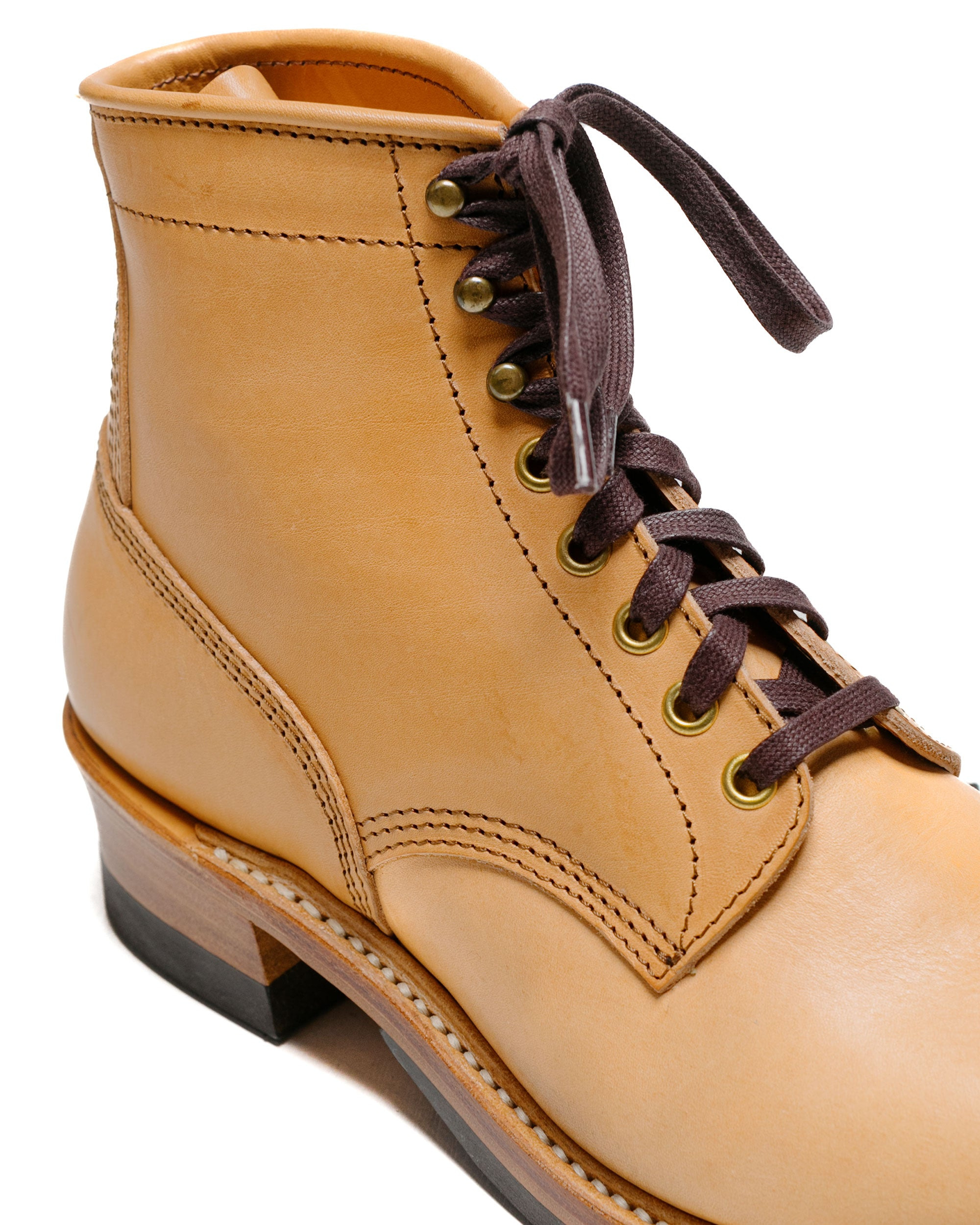 Steel Gang SW Boots Badalassi Carlo Vegetable Tanned Leather Bone - 3