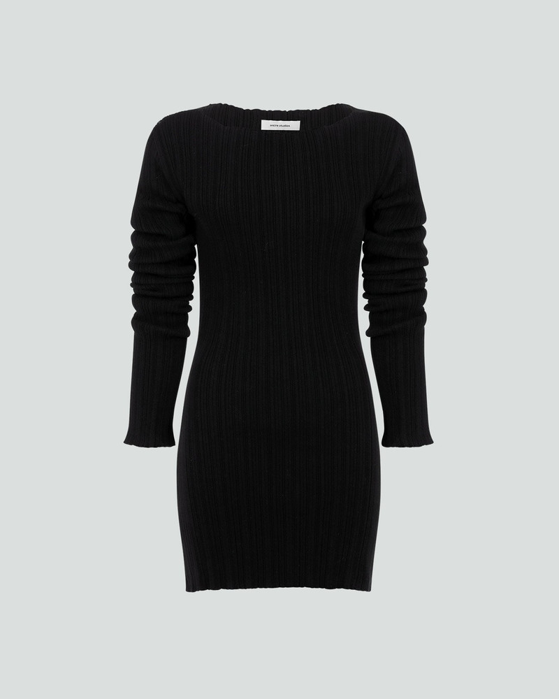 ARCHES LONG SLEEVE KNIT BLACK 4