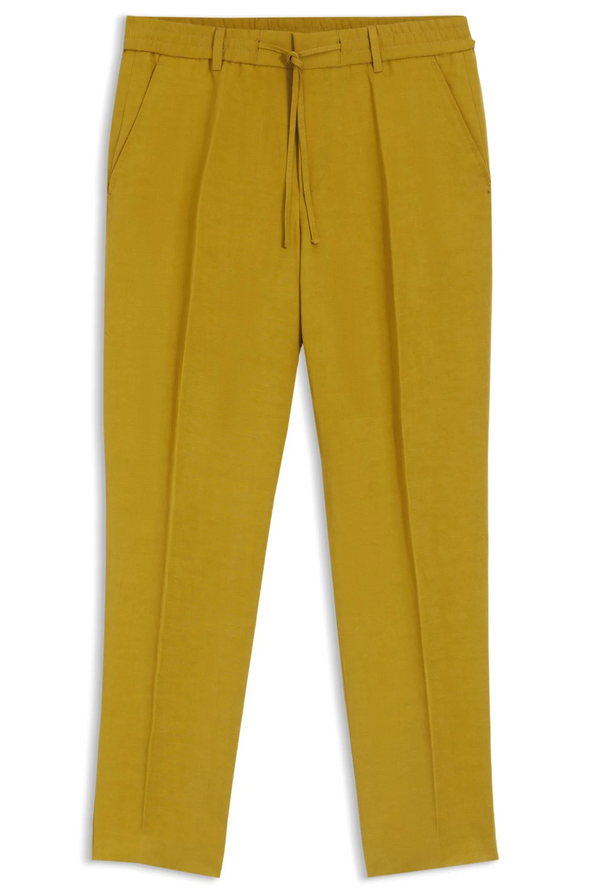 TAPERED-FIT PANTS WITH DRAWCORD WAIST - 1
