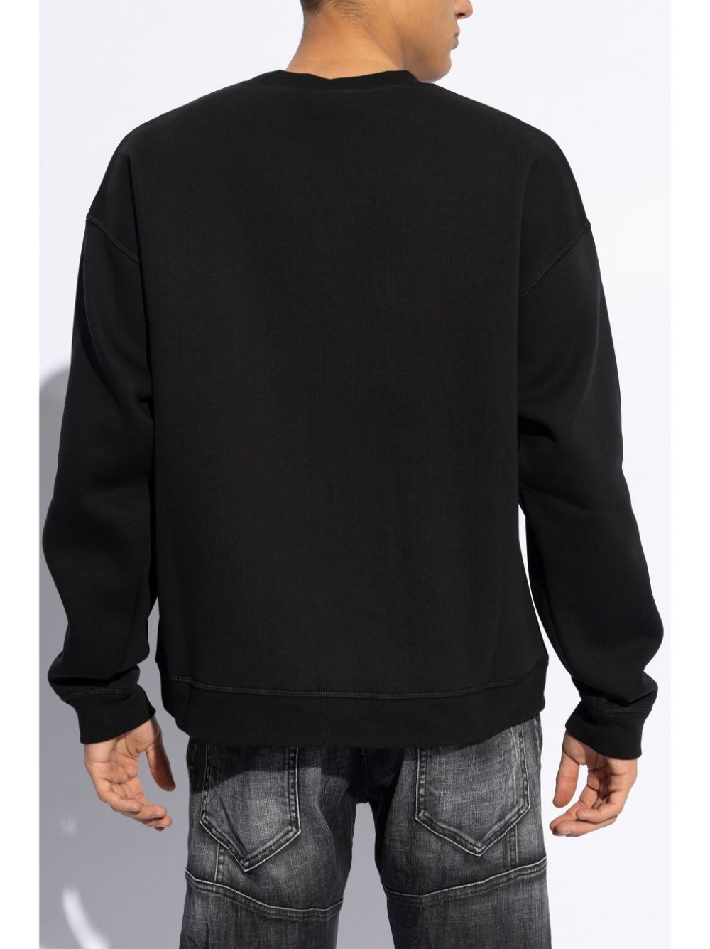 Graphic-stamp sweatshirt - 4