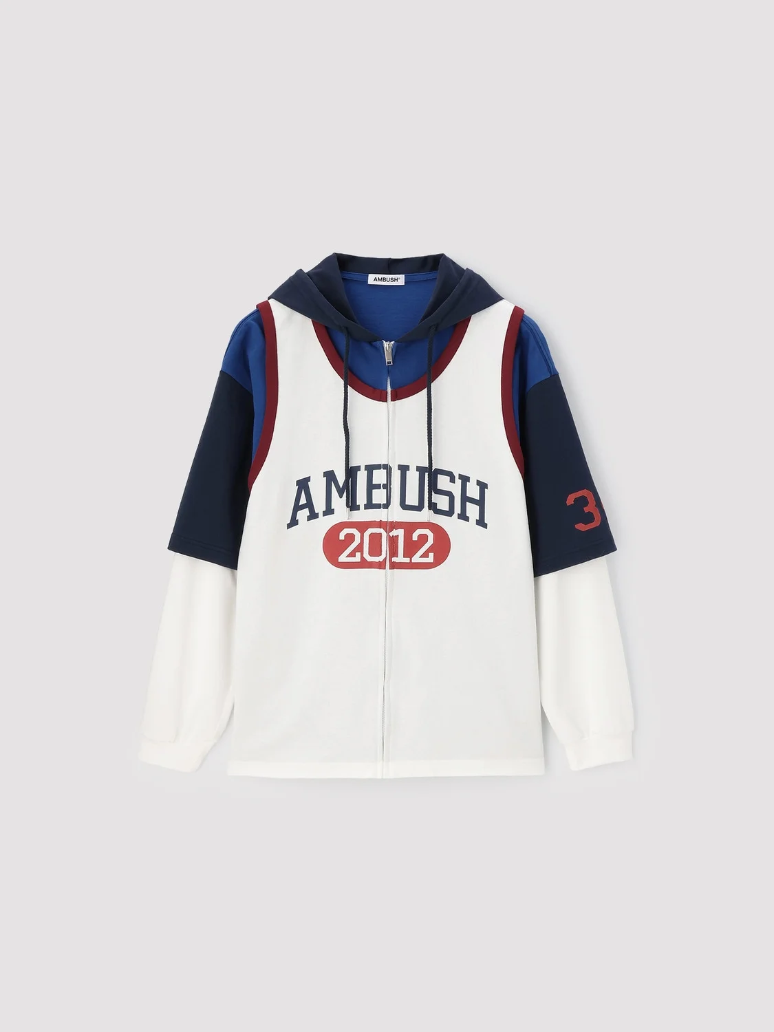 BASKETBALL LAYERED HOODIE - 1