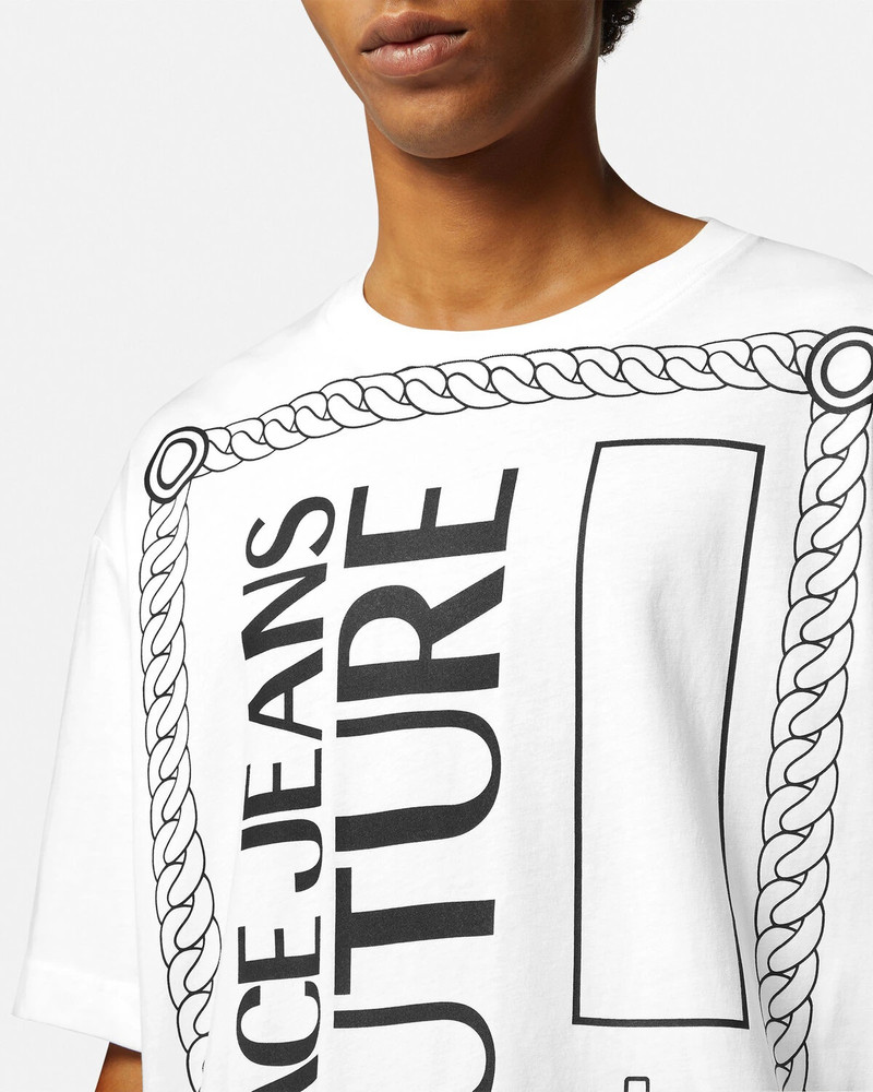 Piece Number Logo T-Shirt 3