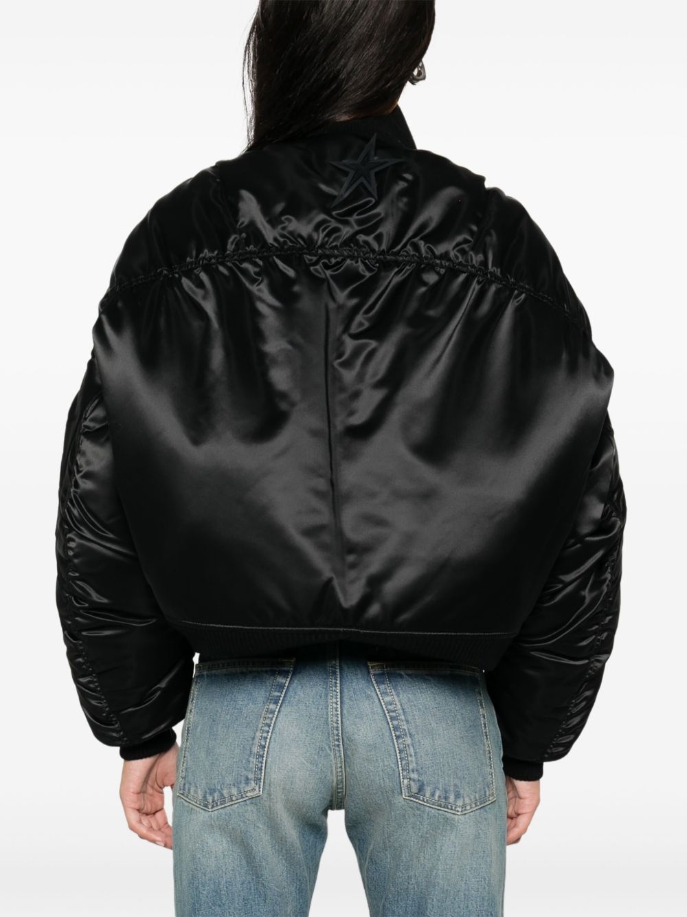 satin bomber jacket - 4