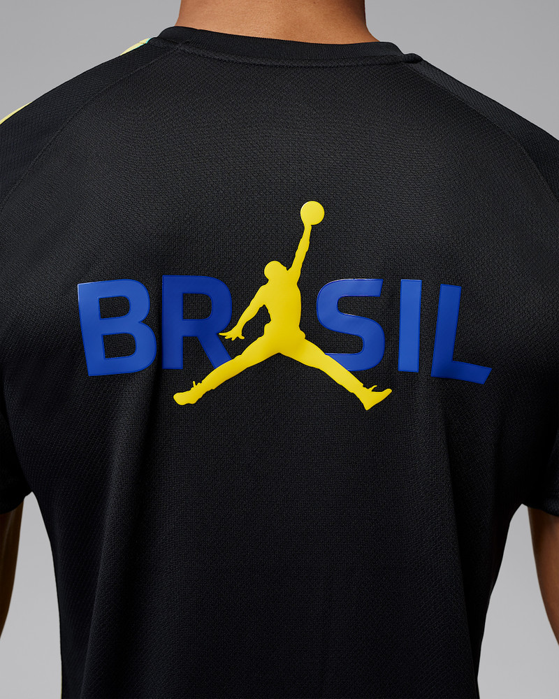 Brazil Strike Men's Jordan Dri-FIT Soccer Short-Sleeve Knit Top 6