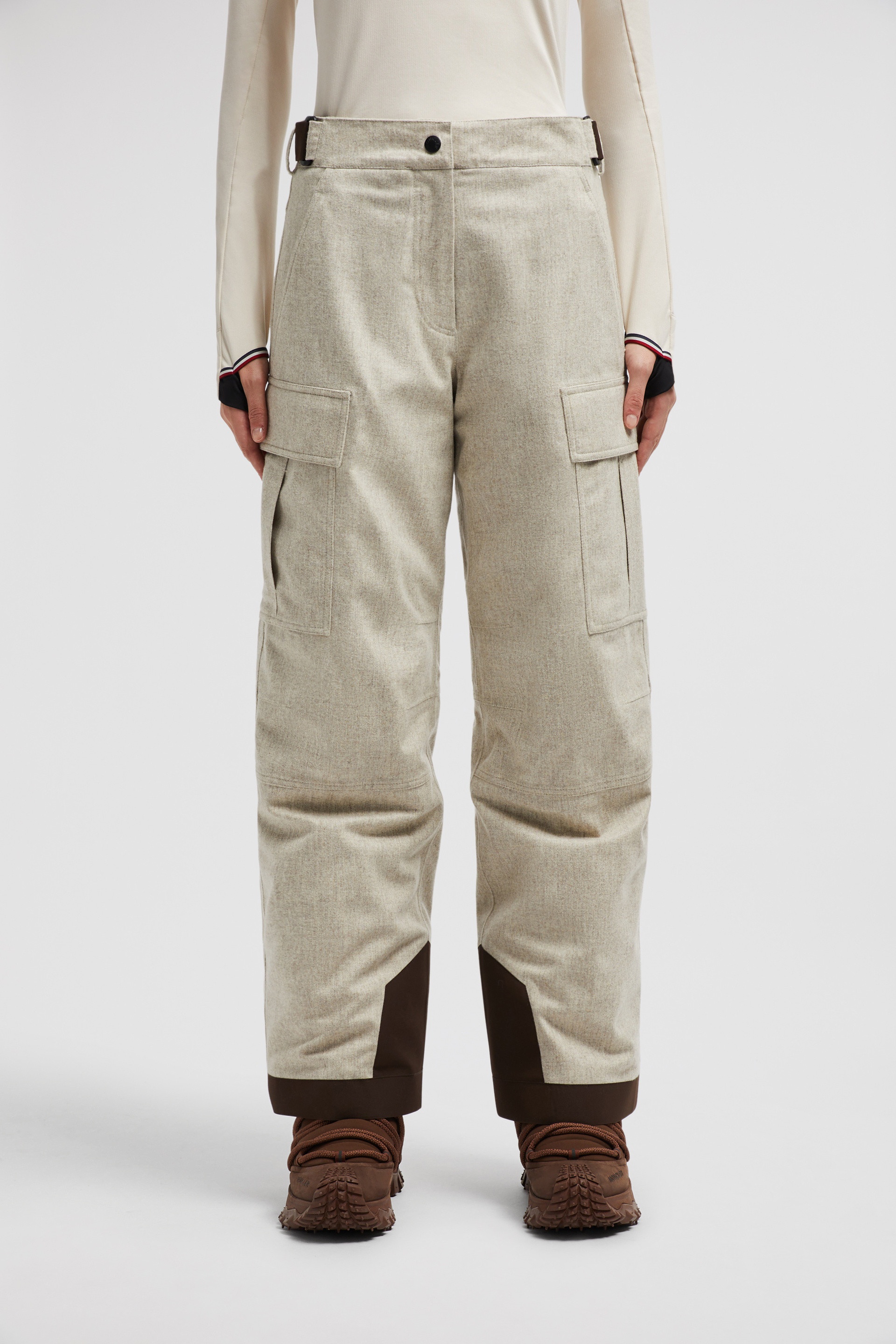 Padded Technical Wool Ski Pants - 3