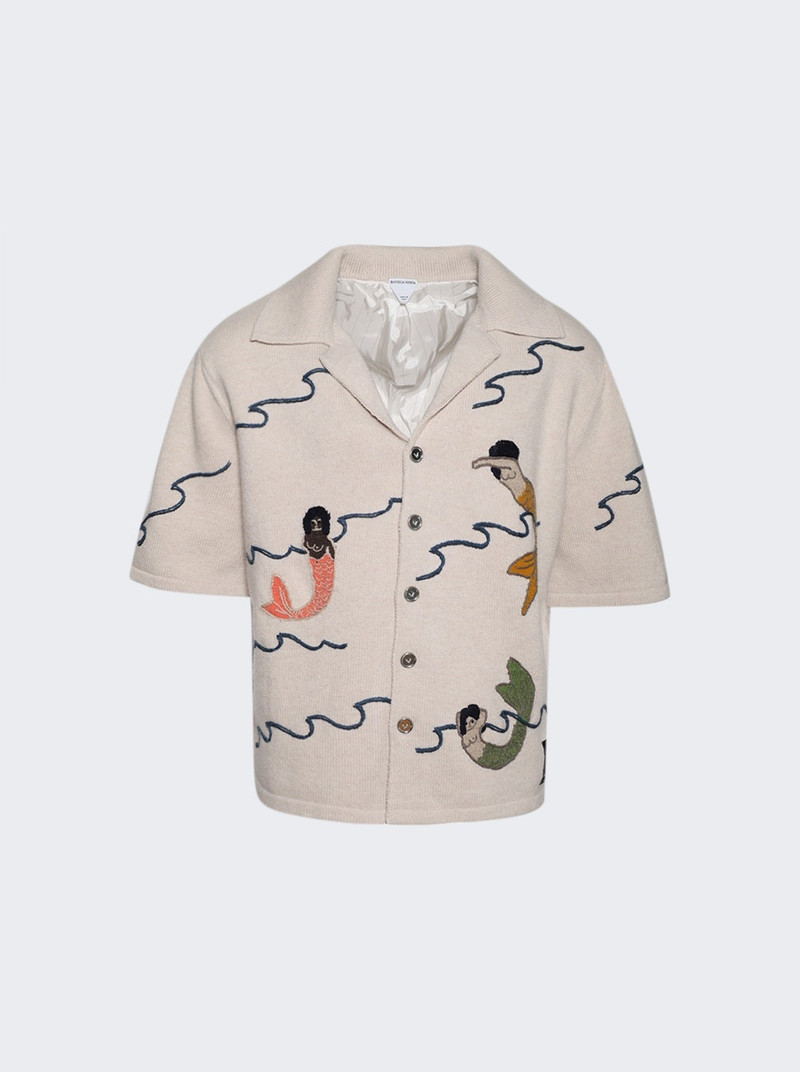 Mermaid Shirt Dove And Multicolor - 1