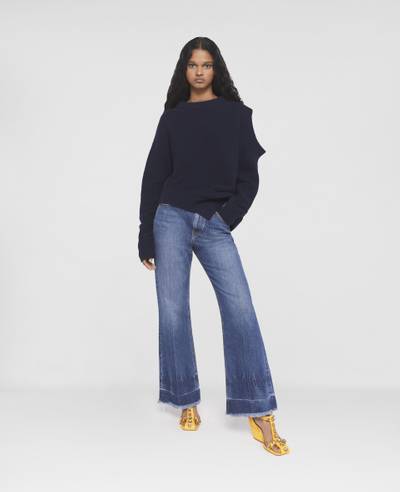 Stella McCartney S-Wave Regenerated Cashmere Cut-Out Jumper outlook