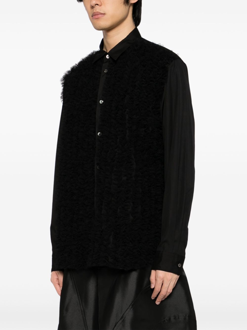 pompom detailing shirt - 3