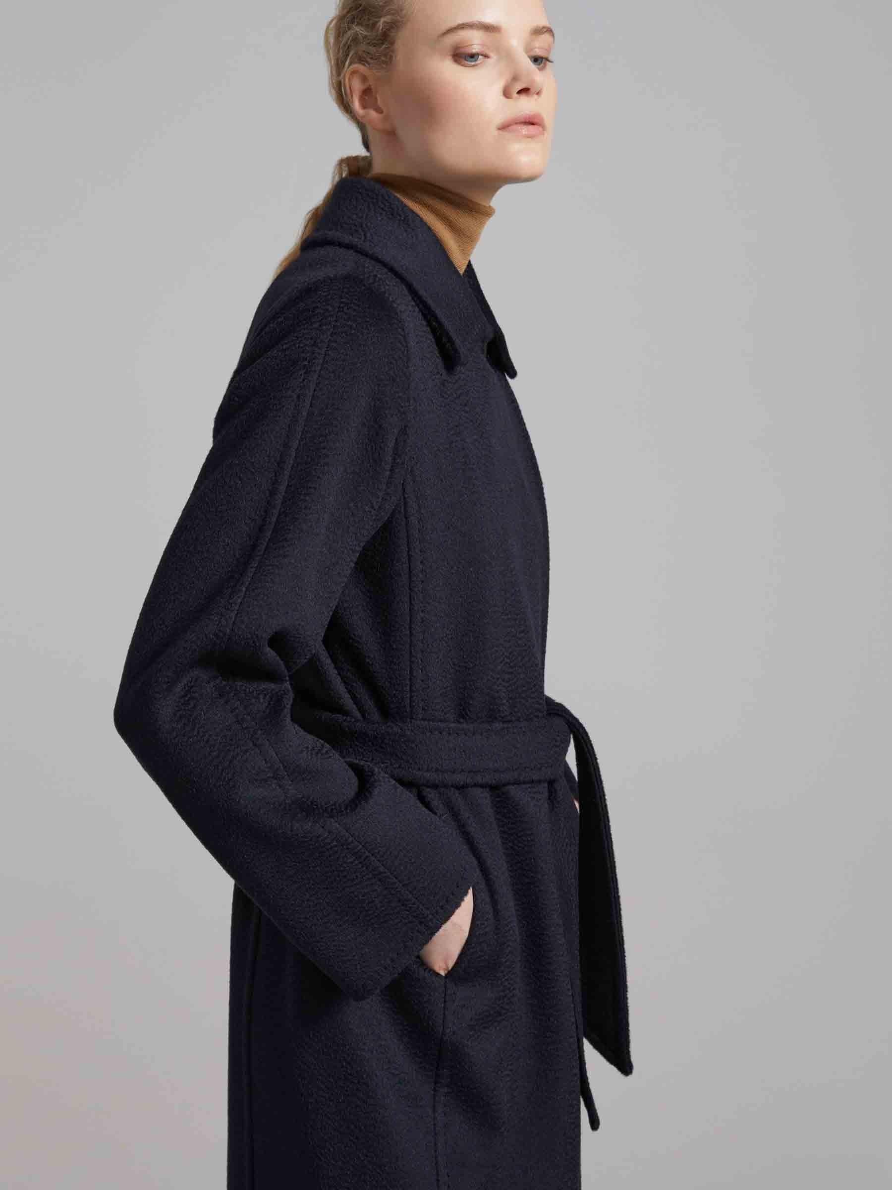 LONG BELT COAT - 3