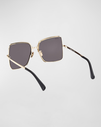 Max Mara WEHO Metal & Plastic Butterfly Sunglasses outlook