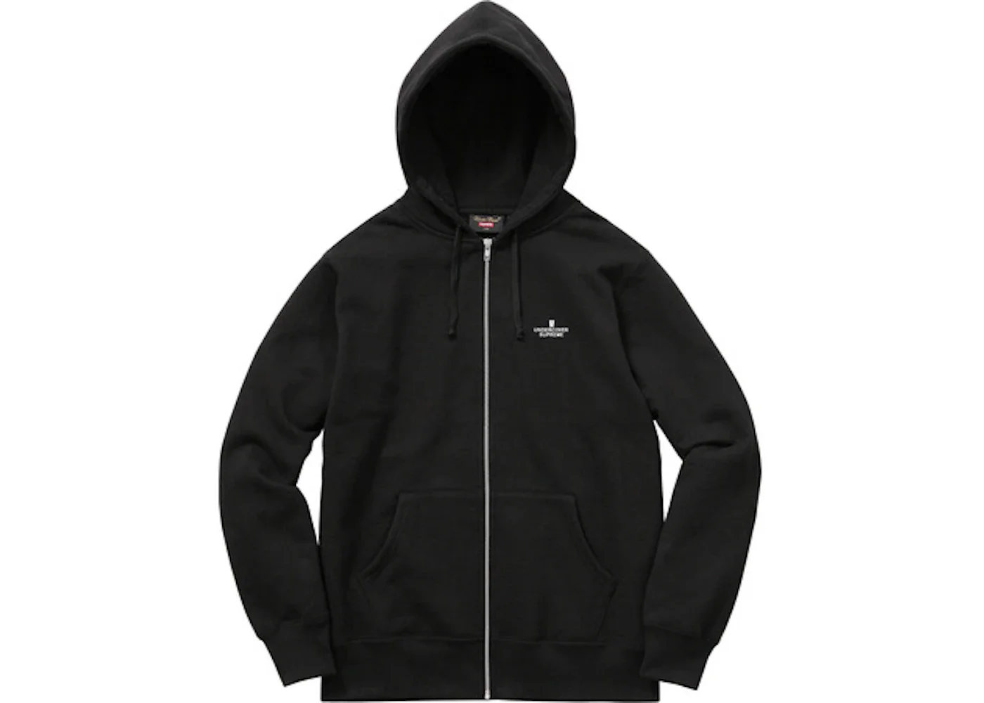 Supreme Undercover Generation Fuck You Zip Up Hoodie Black - 1