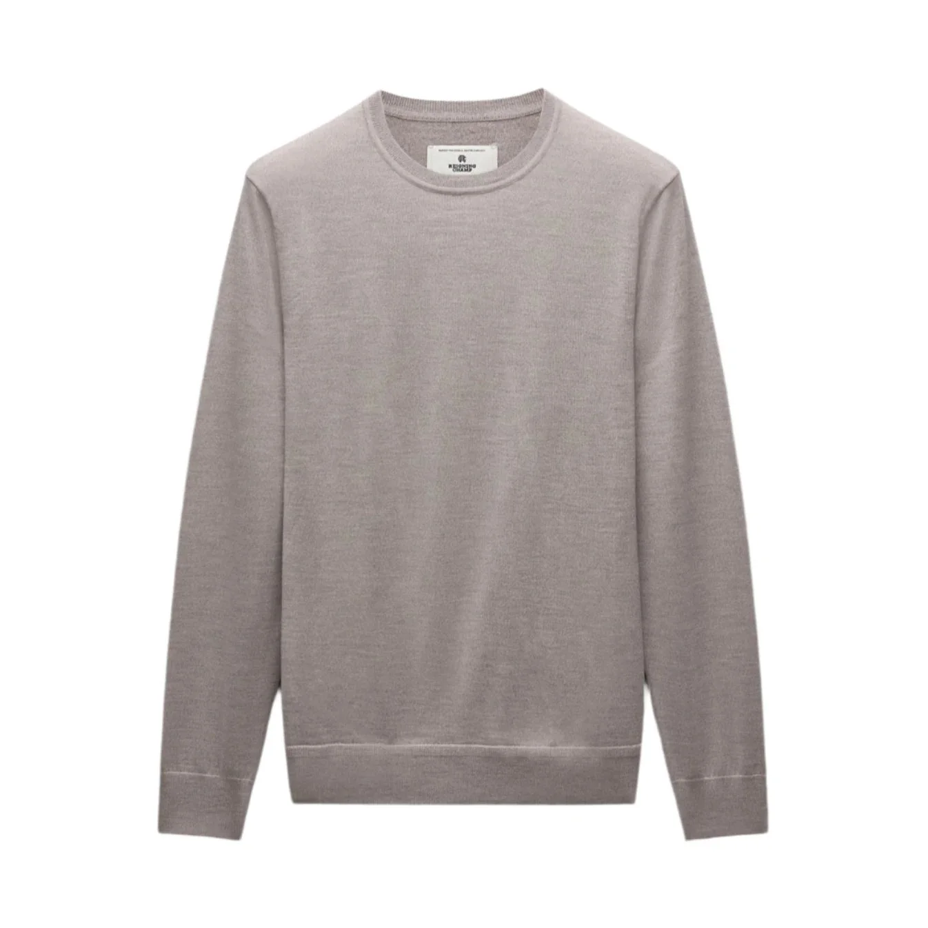 Lightweight Merino Harry Crewneck Dove - 1